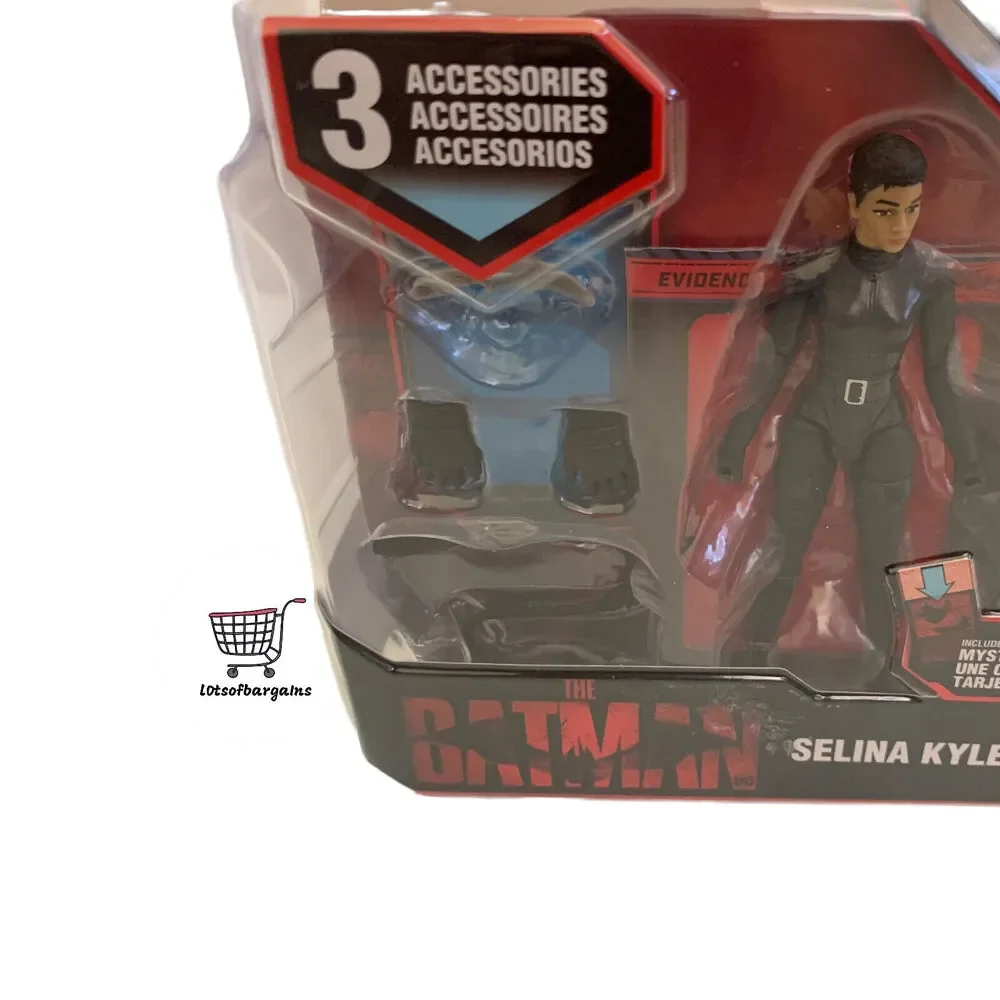 The Batman (2022) 4-Inch Lot Of 2 Action Figures The Penguin Selina Kyle New